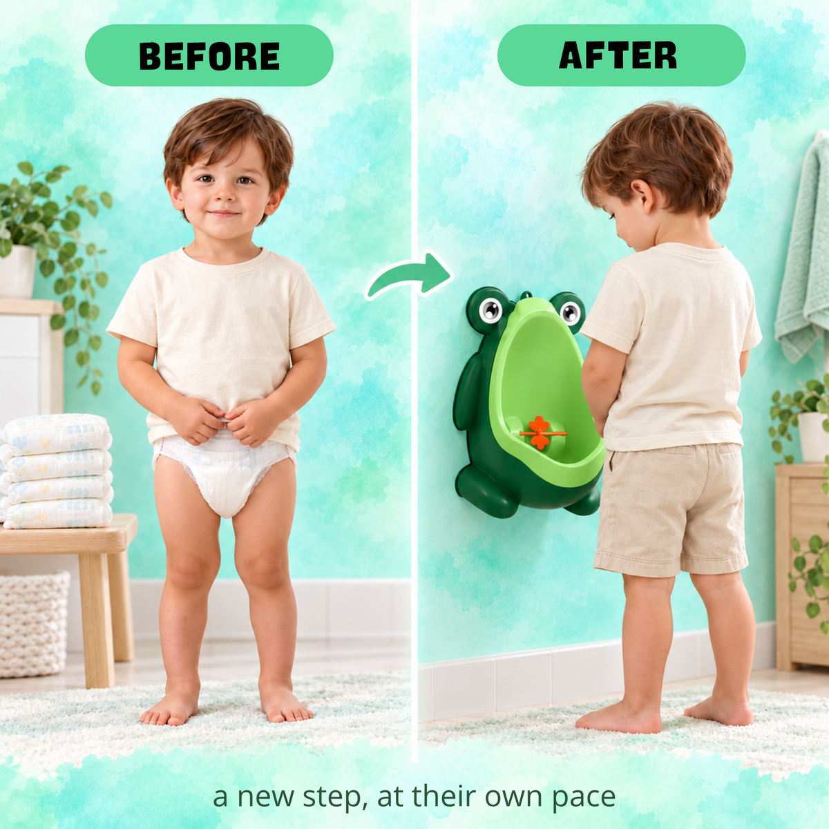 Orinal infantil ranita